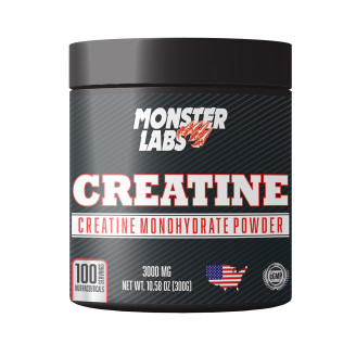 Monster Labs Monohydrate Creatine 300g, 100 Servings