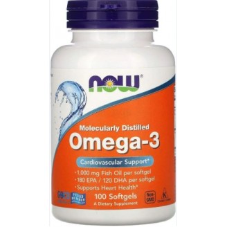 Now foods omega 3 100softgel